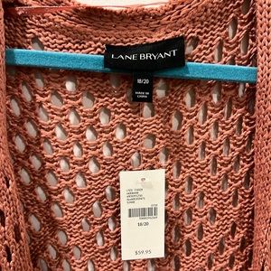 Lane Bryant open knit sweater
